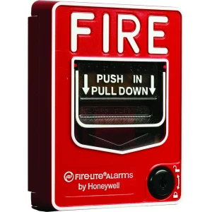 Fire Lite Alarms BG-12 Fire Alarm Dual Action Manual Pull Station, Red